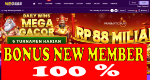 MPO888: Bonus New Member 100% Slot Games