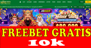 MPO777: Freebet 10k Gratis Tanpa Deposit