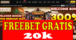 OKESLOT: Freebet 20k Gratis Tanpa Deposit