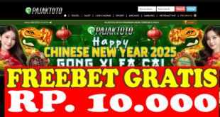 PAJAKTOTO: Freebet 10k Gratis Tanpa Deposit