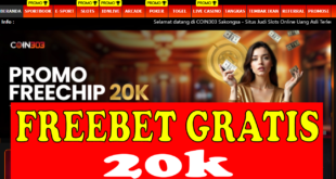 COIN303: Freebet Gratis 20k Tanpa Deposit