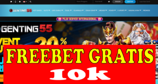 GENTING55: Freebet 10k Gratis Tanpa Deposit