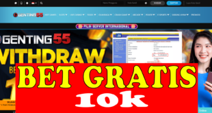 Betgratis 10k Tanpa Deposit dari GENTING55