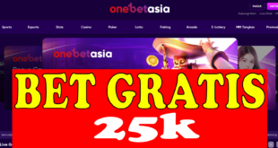 Betgratis 25k Tanpa Deposit dari ONEBETASIA