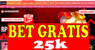 Betgratis 25k Tanpa Deposit dari SLOTASIABET