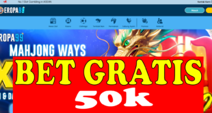 Betgratis 50k Khusus Slot Game EROPA99