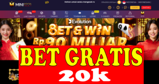 Betgratis 20k Tanpa Deposit MINI1221