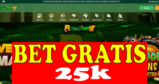 Betgratis 25k Tanpa Deposit