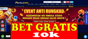 Betgratis 10k Download Aplikasi Dari PAPILO99